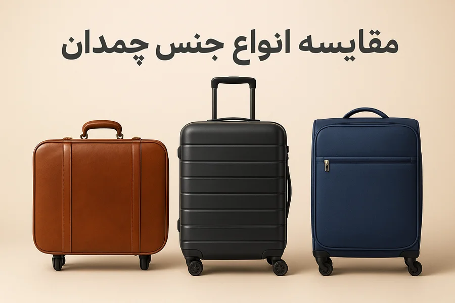 انوع جنس چمدان