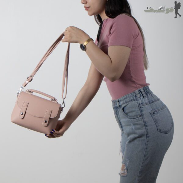 کیف زنانه بولسا دو دکمه سرخانه دار