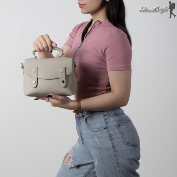 کیف زنانه بولسا دو دکمه سرخانه دار
