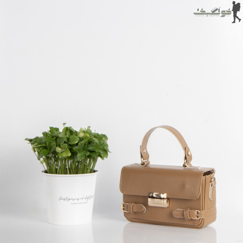 کیف زنانه بغل سگک پایین طرحدار