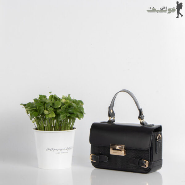 کیف زنانه بغل سگک پایین طرحدار