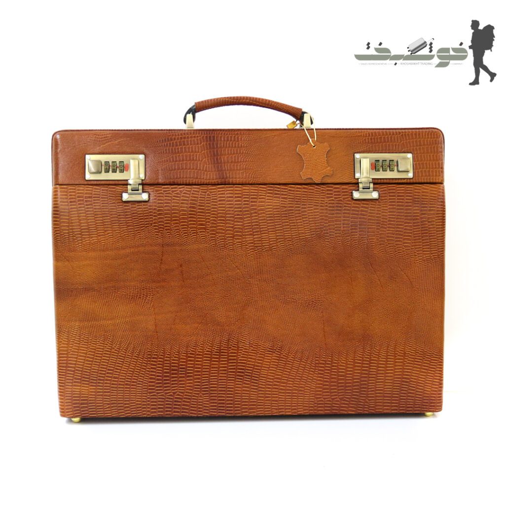 کیف سامسونت چرم طبیعی دو قفل