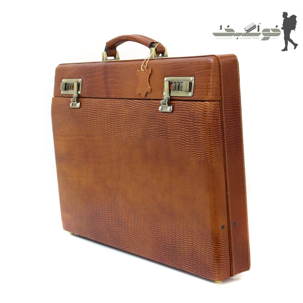 کیف سامسونت چرم طبیعی دو قفل