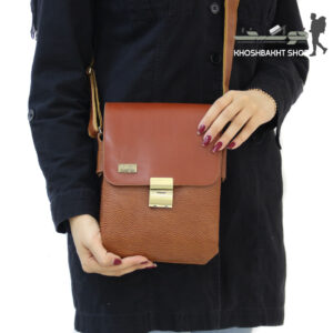 کیف چرم POLO قفل دو رمزه دوشی