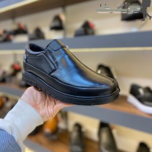 کفش چرم طبیعی مردانه کد 9012