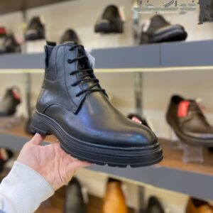 بوت چرم تبریز طبیعی مردانه کد 8003
