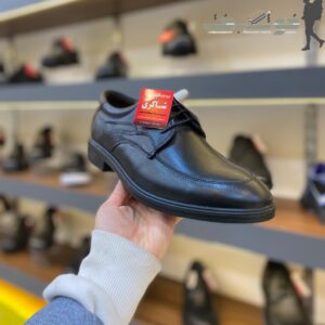 کفش چرم تبریز طبیعی مردانه کد 9016
