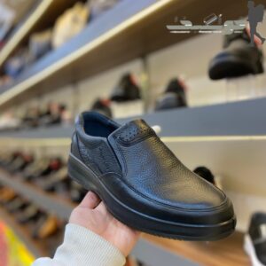 کفش چرم تبریز طبیعی مردانه کد 9014